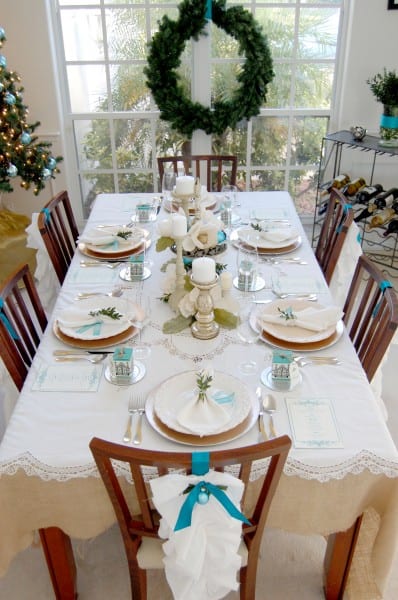 TRENDS: Stunning Christmas Dinner Tables on Catch My Party | Catch My Party