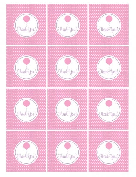 FREE Pink and Purple (Girl) Birthday Printables from Green Apple ...