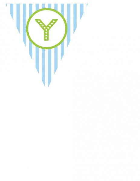 free blue and green boy birthday printables from green apple