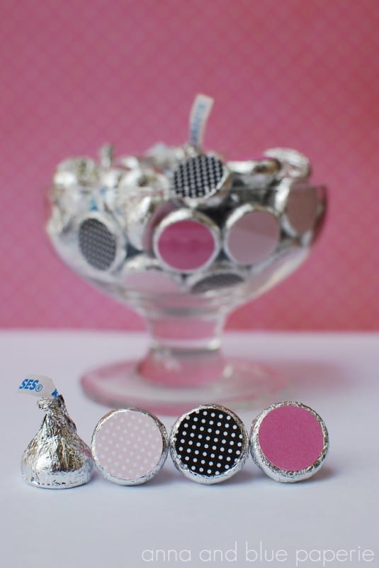 free hershey kiss printable stickers