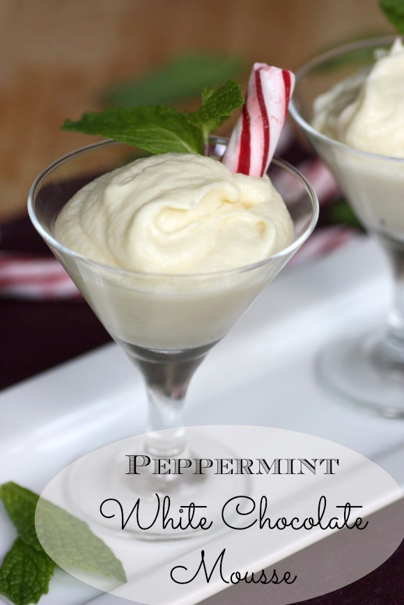 Peppermint white chocolate mousse recipe