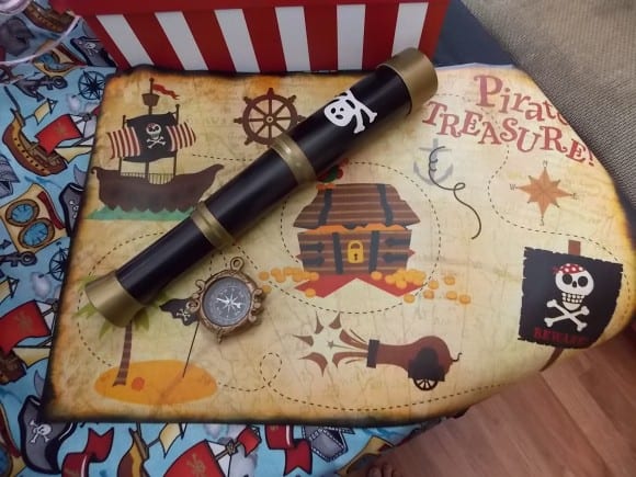 Pirate birthday party ideas from catchmyparty.com.