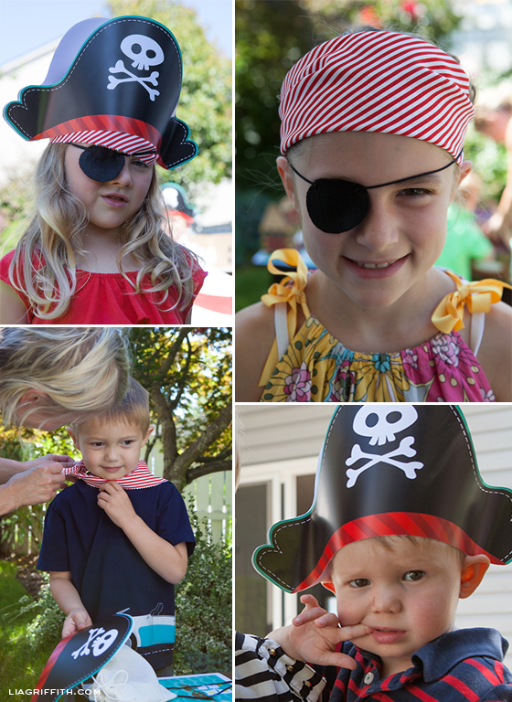 Pirate birthday party ideas from catchmyparty.com.