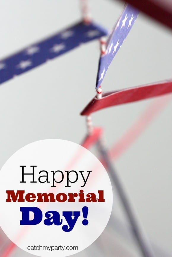 Happy Memorial Day! | CatchMyParty.com