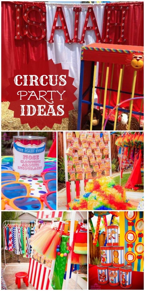 Amazing circus party you've got to see! | CatchMyParty.com
