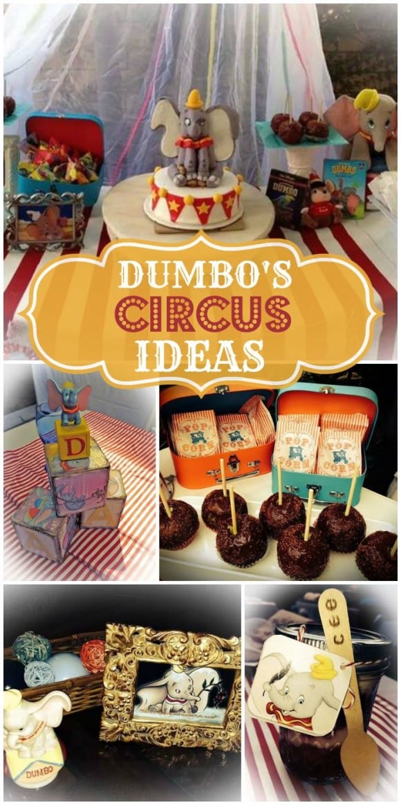 Amazing circus baby shower you've got to see! | CatchMyParty.com