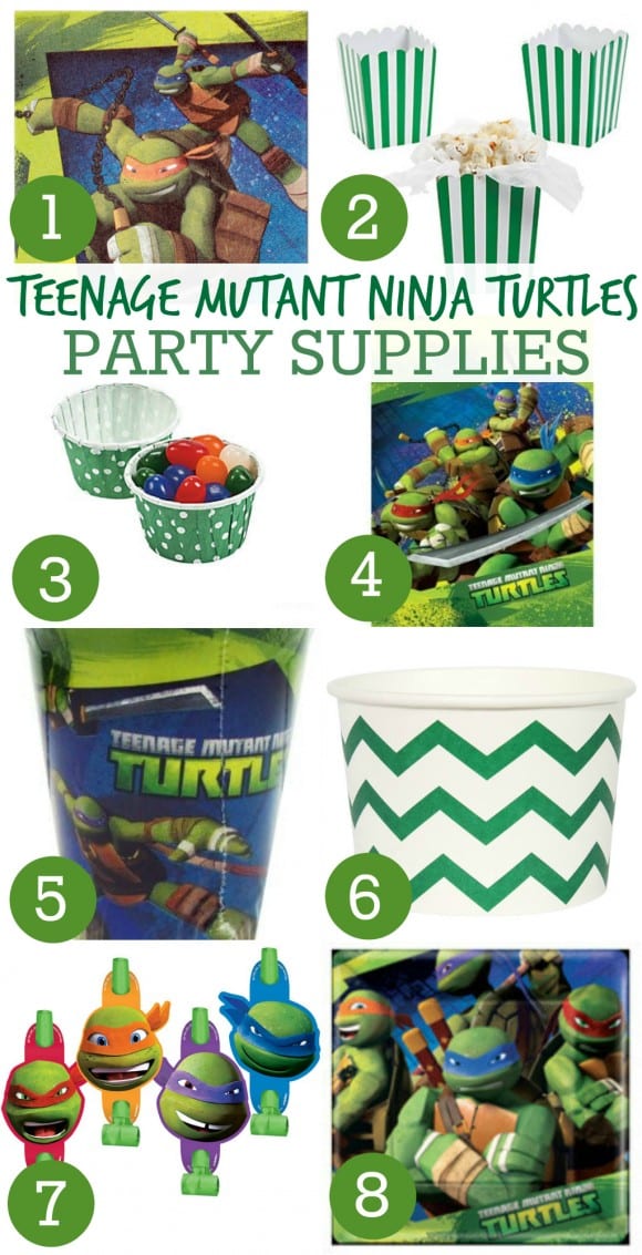 Teenage Mutant Ninja Turtle Party Ideas - Party Supplies | CatchMyParty.com