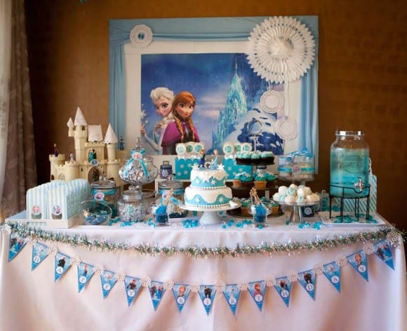 Frozen Dessert Table Ideas | Catch My Party Frozen Dessert Table Ideas | Catch My Party