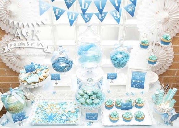 10 must-see Frozen dessert tables! | CatchMyParty.com