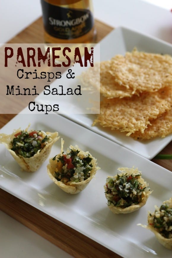 Pepper Parmesan Crisps Recipe | CatchMyParty.com
