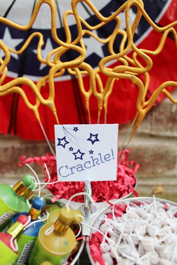 Snap, Crackle, Pop4th of July Kids' Activity Station | CatchMyParty.com