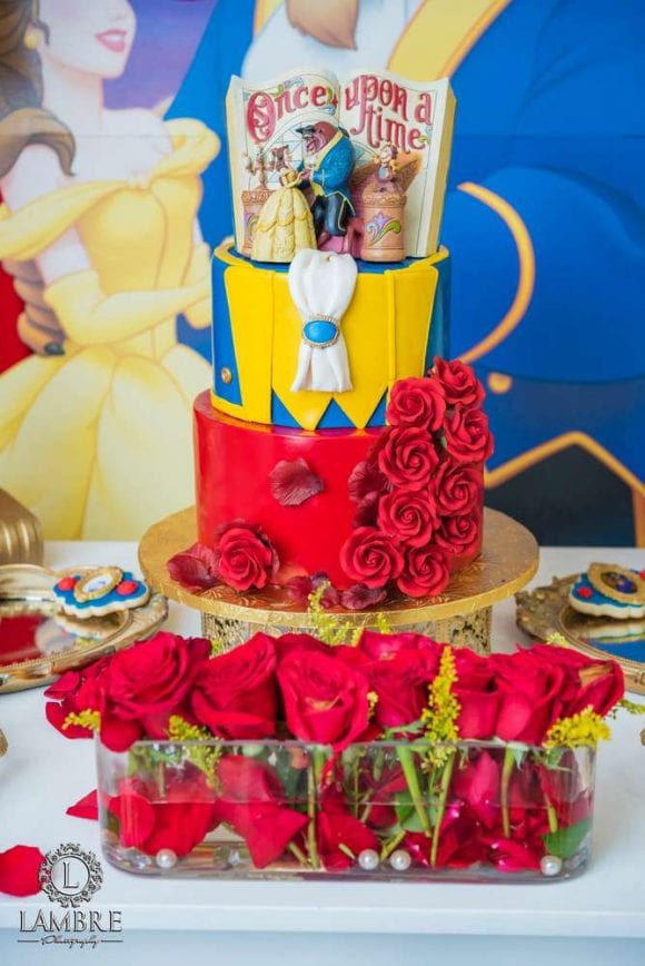 Beauty and the Beast Belle birthday | Catchmyparty.com