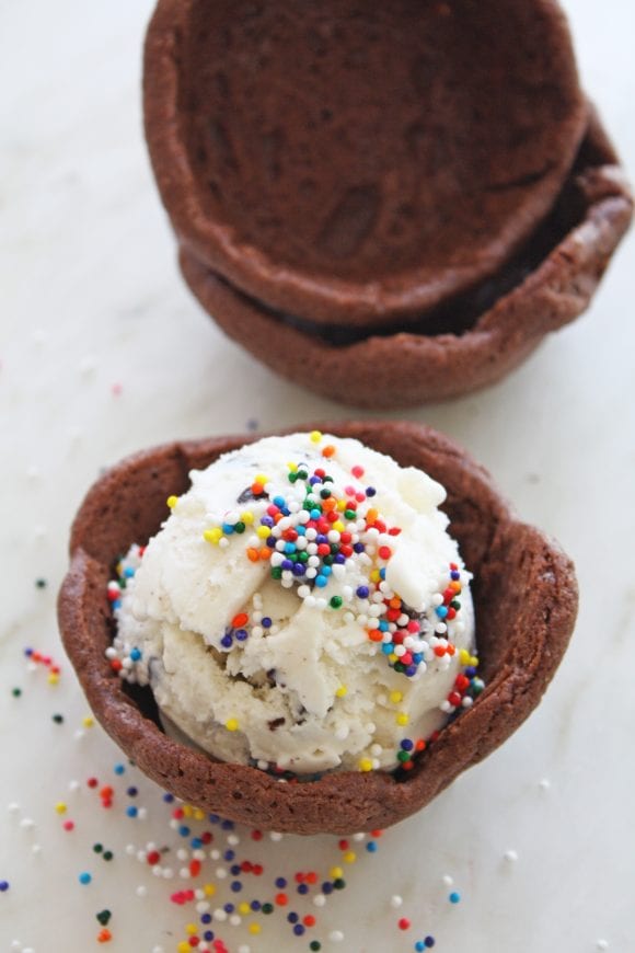 Chocolate Cookie Ice Cream Bowls Catch My Party