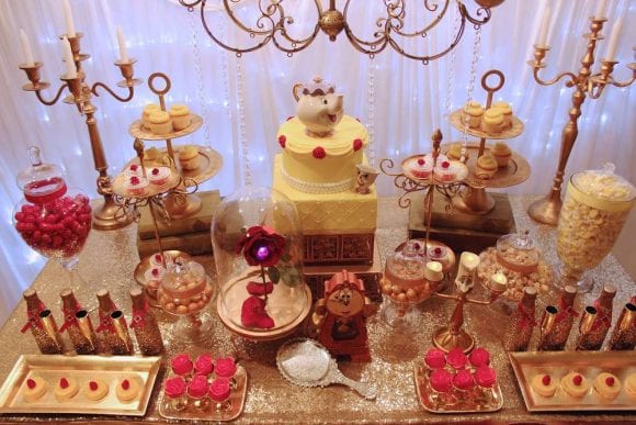 Beauty and the Beast Royal Celebration | CatchMyParty.com