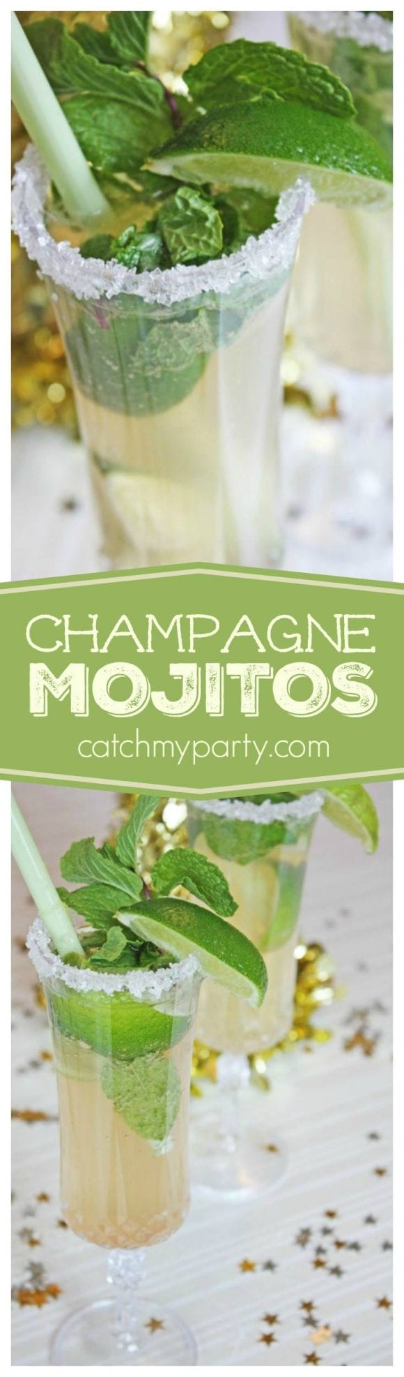 Champagne Mojitos | CatchMyParty.com