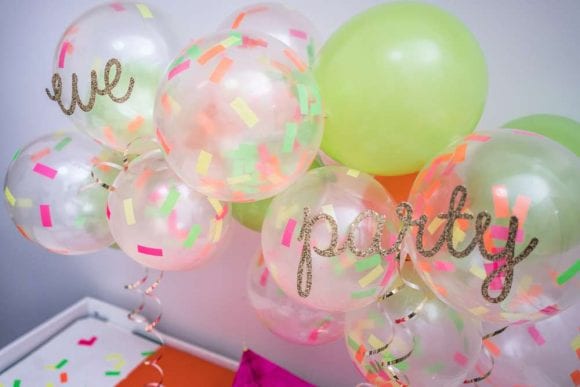 Neon New Year’s Eve Party | CatchMyParty.com