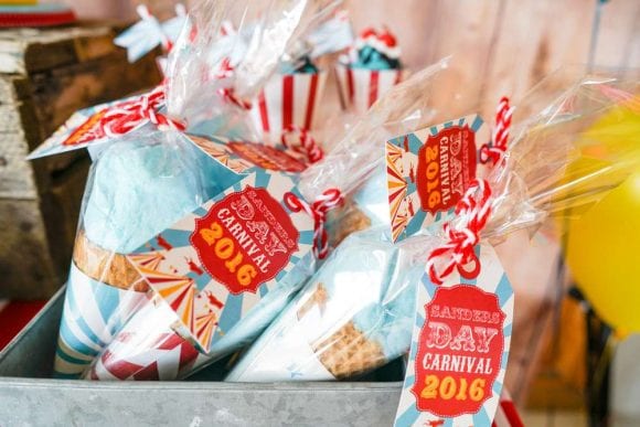 Sanders Family Backyard Carnival Theme Party | CatchMyParty.com