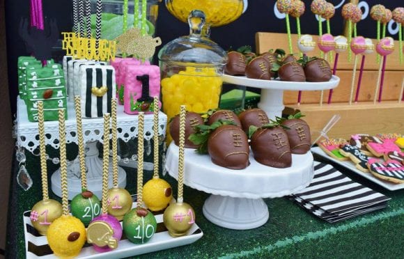 Melina's First Down Birthday Party | CatchMyParty.com