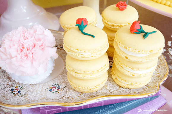 Beauty and the Beast birthday party | CatchMyParty.com