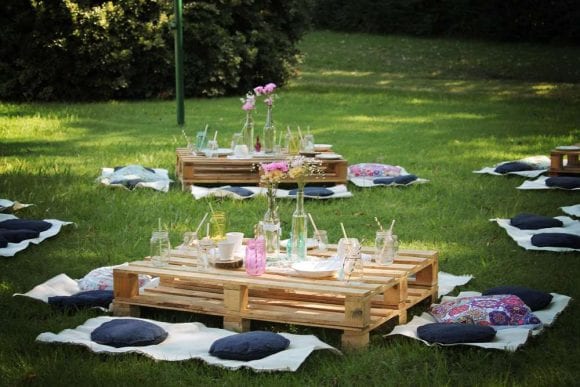 Boho Chic birthday party | CatchMyParty.com