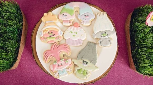Trolls birthday party | CatchMyParty.com