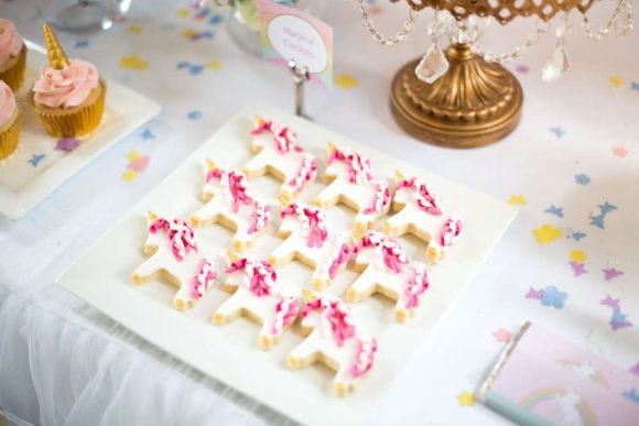 Unicorn birthday party | CatchMyParty.com