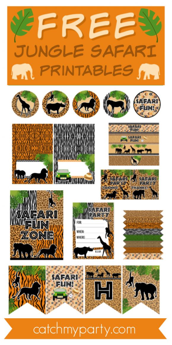 Free Printable Safari Signs