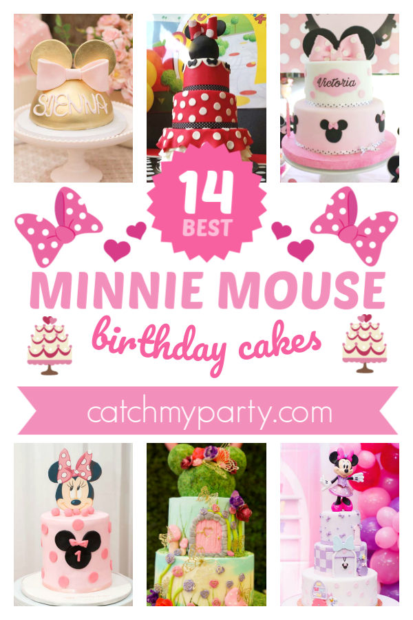 Look At The 14 Most Amazing Minnie Mouse Cakes Catch My Party