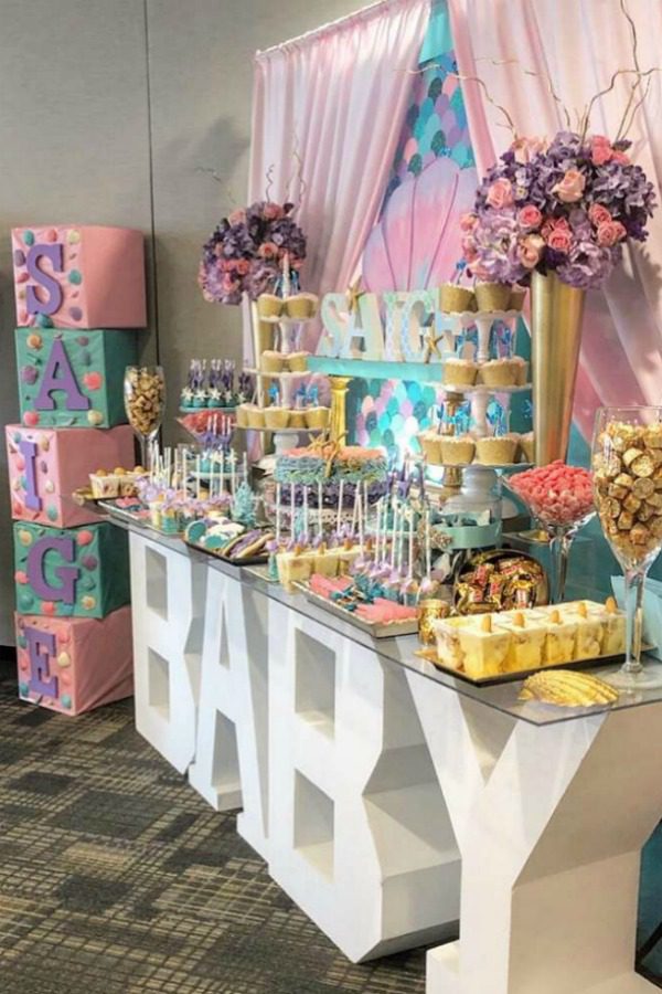 The Most Amazing 13 Mermaid Baby Shower Ideas and Party ...