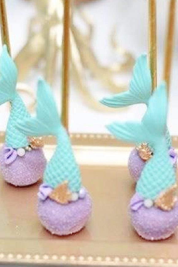 Mermaid Cake Pops