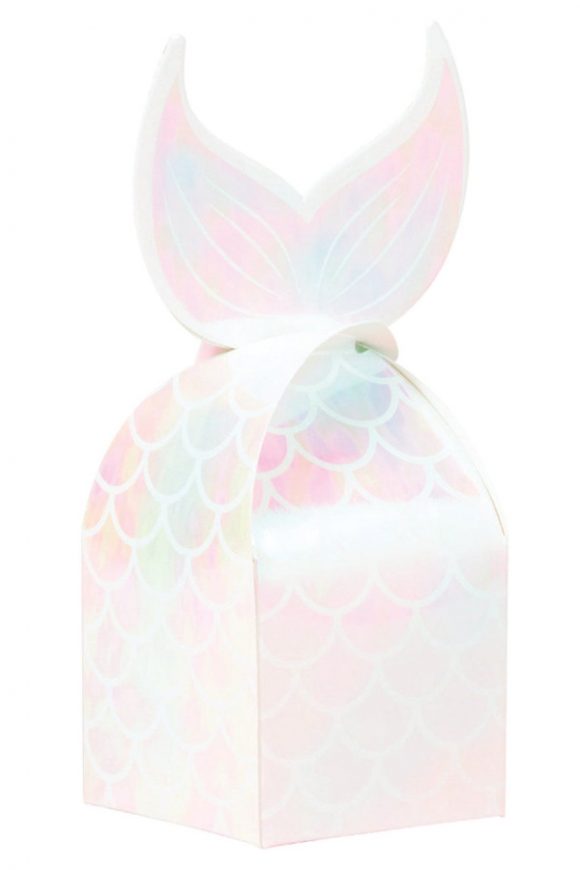 Mermaid Tail Party Favor Box 