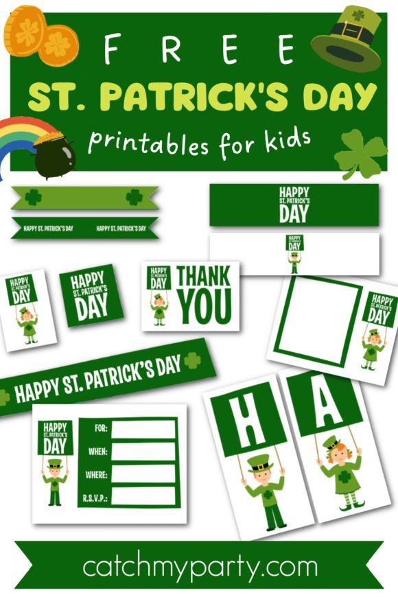 St. Patrick's Day Free Printables