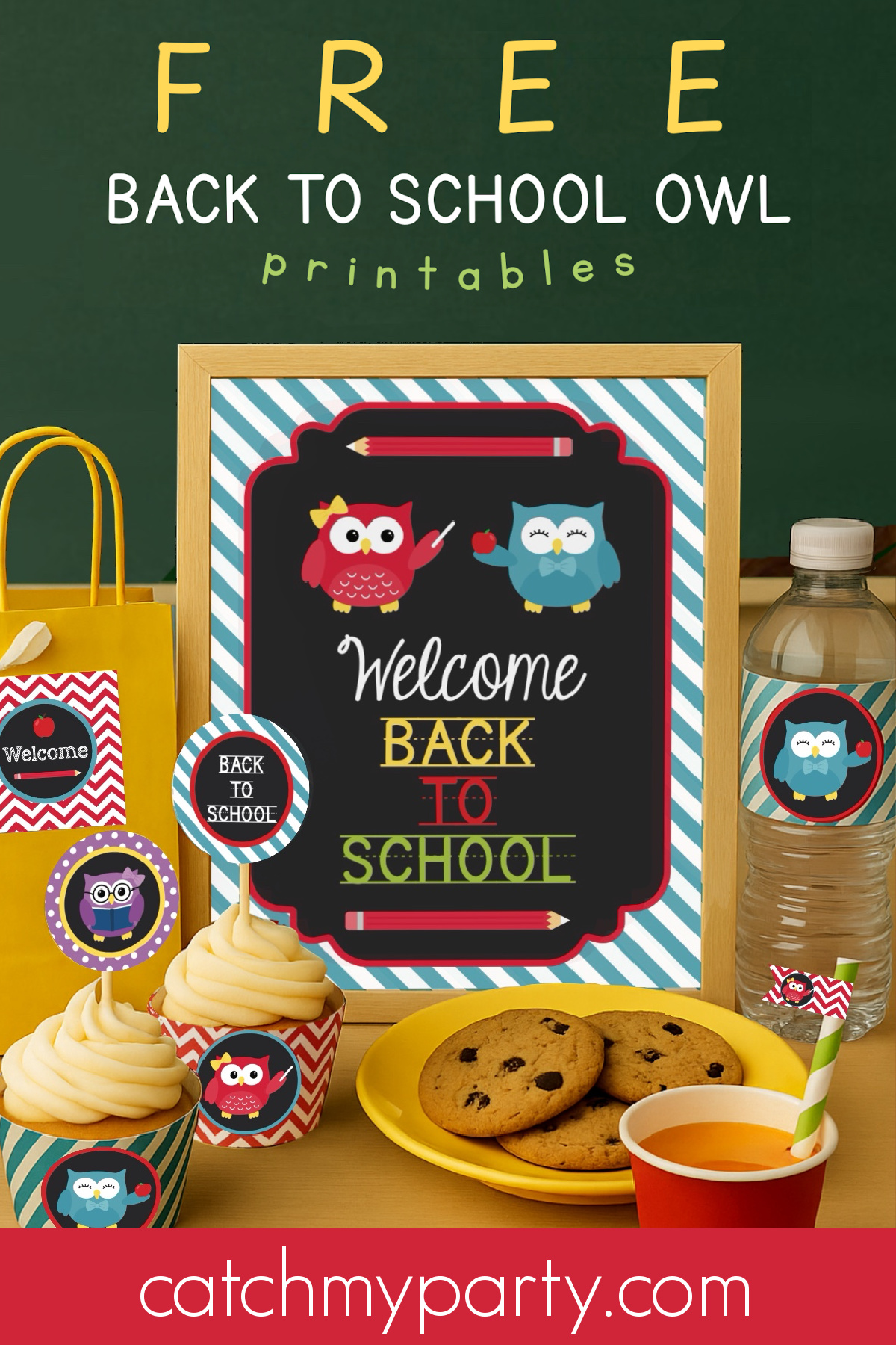 FREE Back to School Owl Printables