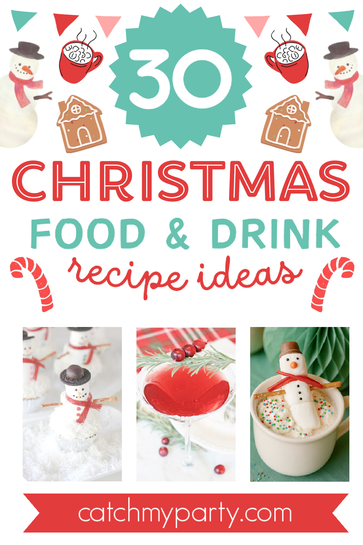 Christmas Food and Drink Ideas for Parties (Tasty & Easy!)
