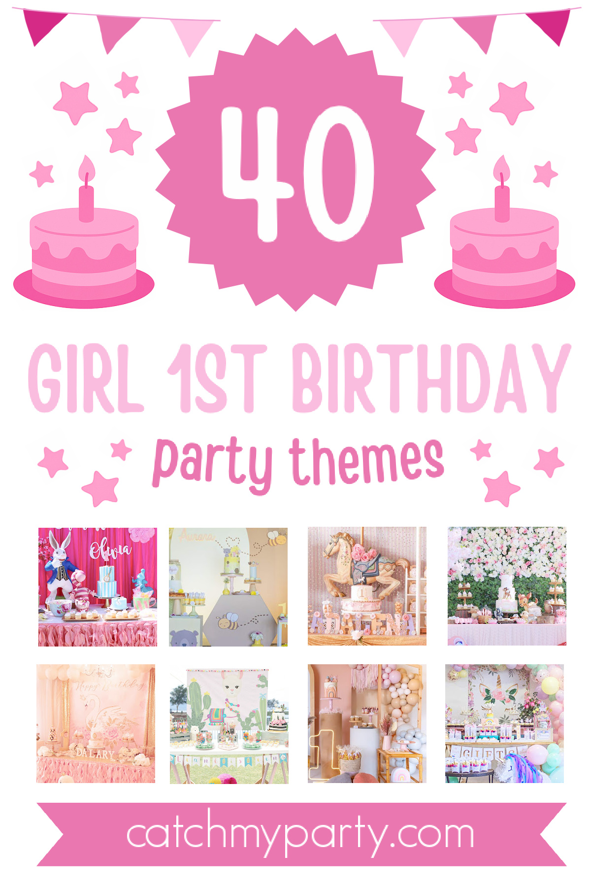 38 Most Popular Girl 1st Birthday Themes for 2026! 40 Most Popular Girl 1st Birthday Themes for 2026!