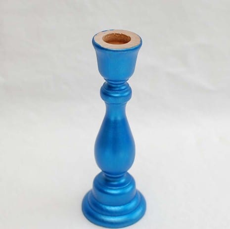 The finished candlestick