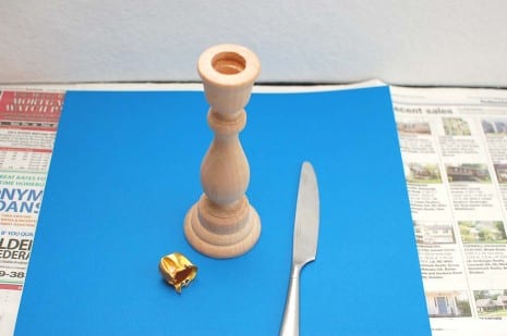 Unfinished candlesticks