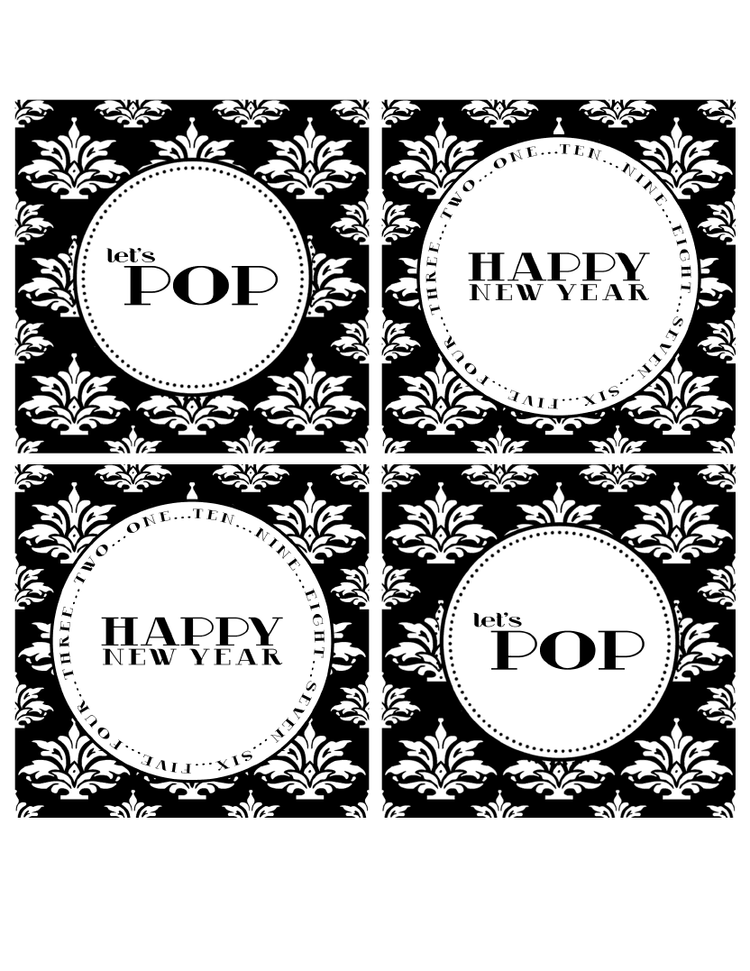 FREE New Year's Printables | Catch My Party