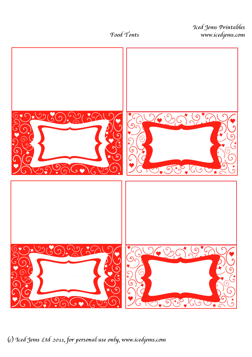 FREE Valentine's Day Printables from Iced Jems | Catch My Party