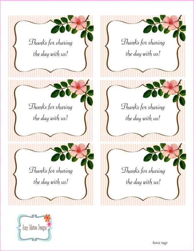 FREE Mother's Day Printables from Amy Mattes Designs | Catch My Party