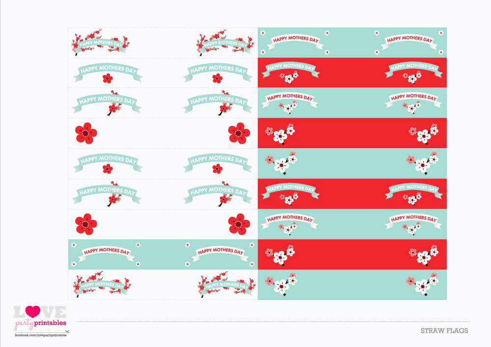 FREE Mother's Day Printables from Love Party Printables | Catch My Party