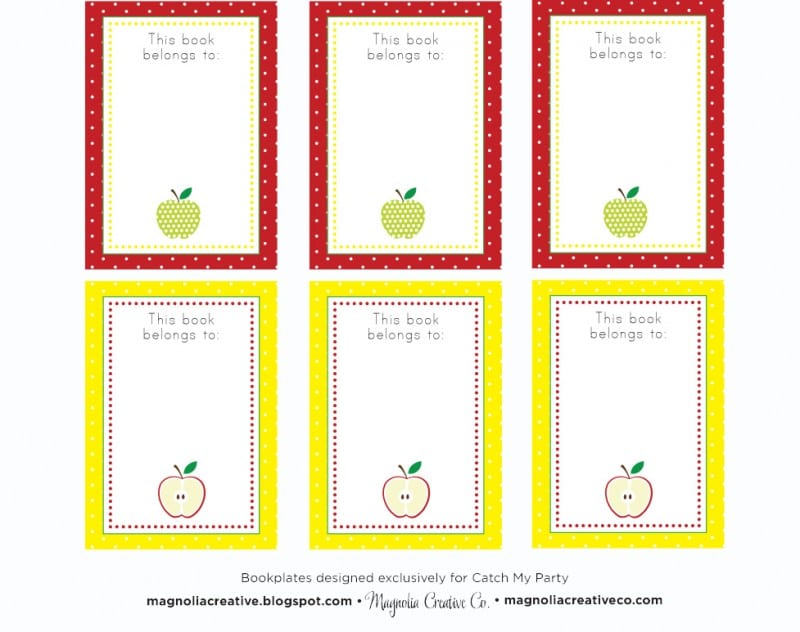 FREE Back to School Printables from Magnolia Creative Co. | Catch My Party