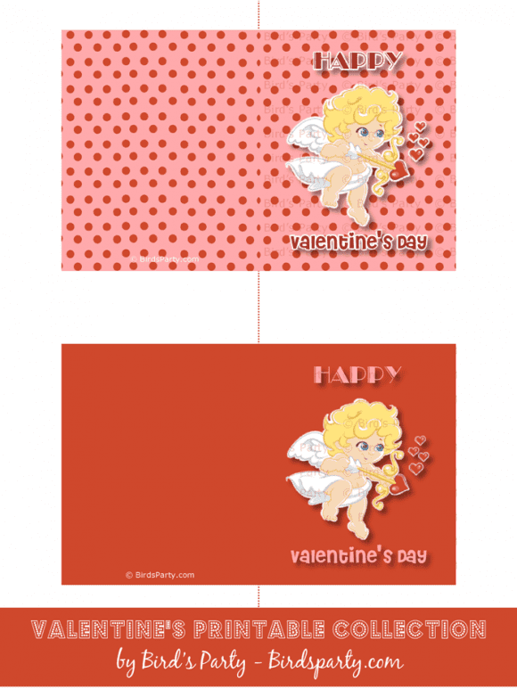 FREE Valentine's Day Party Printables from Bird's Party | Catch My Party