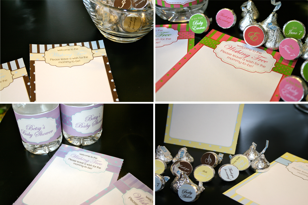 FREE Baby Shower Wishing Tree Cards from A Party Studio | Catch My Party