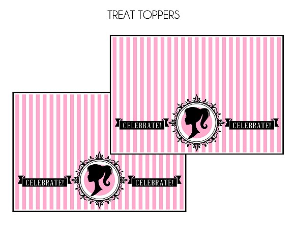 FREE Vintage Barbie Party Printables | Catch My Party