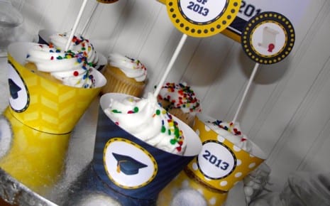 FREE Graduation Party Printables from Unlimited Party Themes | Catch My ...