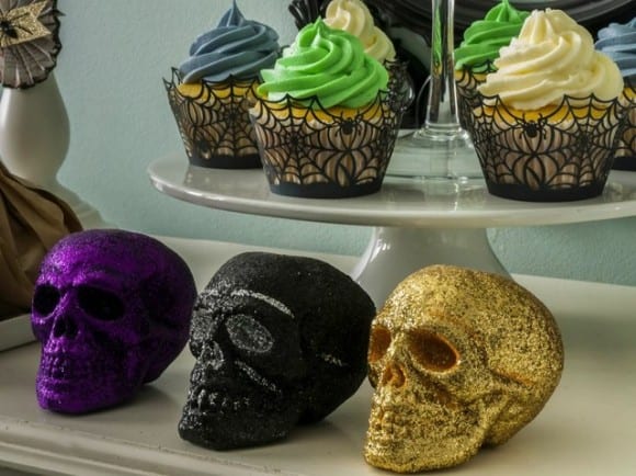 Glittery Halloween party