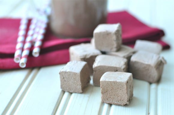 homemade chocolate marshmallows