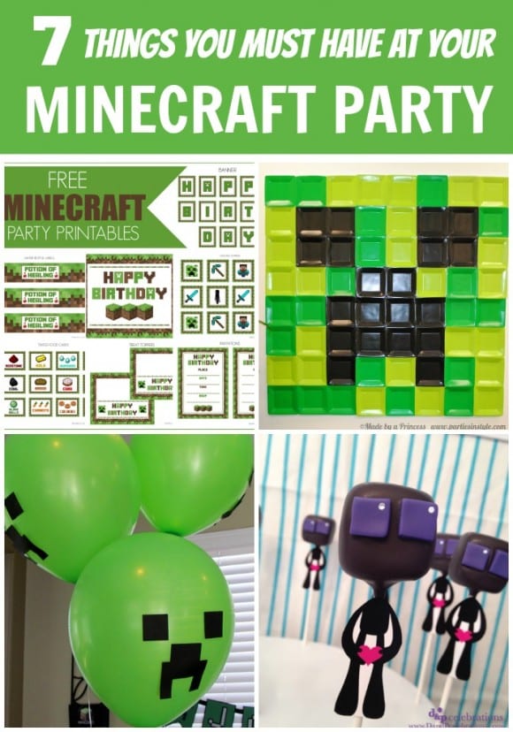 Minecraft Party Ideas