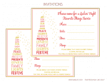 Free Oh What Fun and Favorite Things Holiday Party Printables | Catch ...
